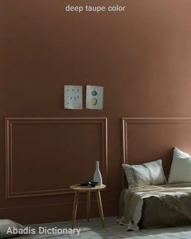 deep taupe color